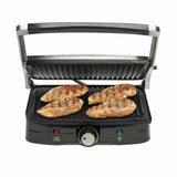 HAMILTON BEACH 1500 W ELECTRIC GRILL AND PANINI PRESS