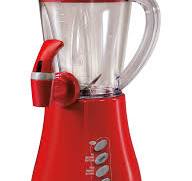 HAMILTON BEACH 48 OZ 4 SPEED BLENDER WITH DISPENSER SPOUT RED