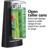 HAMILTON BEACH - AUTOMATIC CAN OPENER 120V BLACK