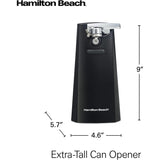 HAMILTON BEACH - AUTOMATIC CAN OPENER 120V BLACK