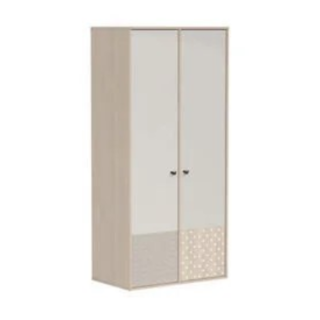 NATURAL 2 DOORS WARDROBE