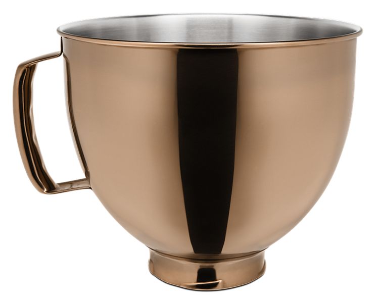 KITCHENAID® RADIANT COPPER 5 QUART TILT-HEAD METALLIC FINISH STAINLESS STEEL BOWL