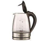 BRENTWOOD 50OZ GLASS ELECTRIC KETTLE