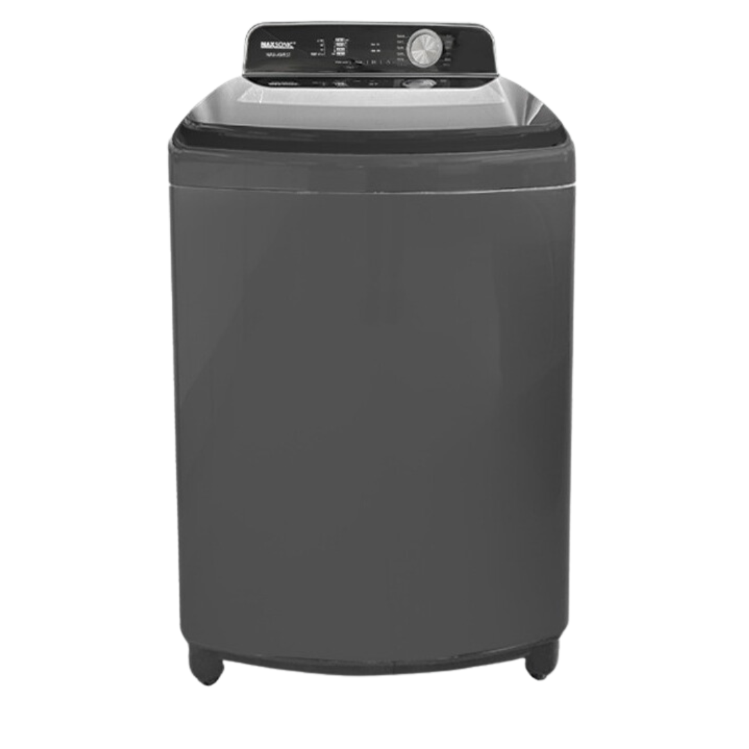 Maxsonic Elite 15KG Top Load Washer with Steel Drum