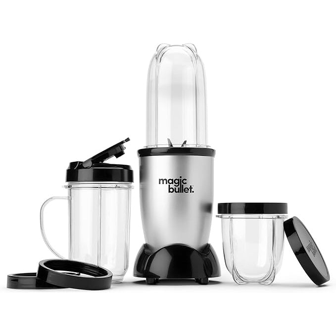 MAGIC BULLET  20 OZ  11 PIECE PERSONAL BLENDER SILVER 250 WATTS