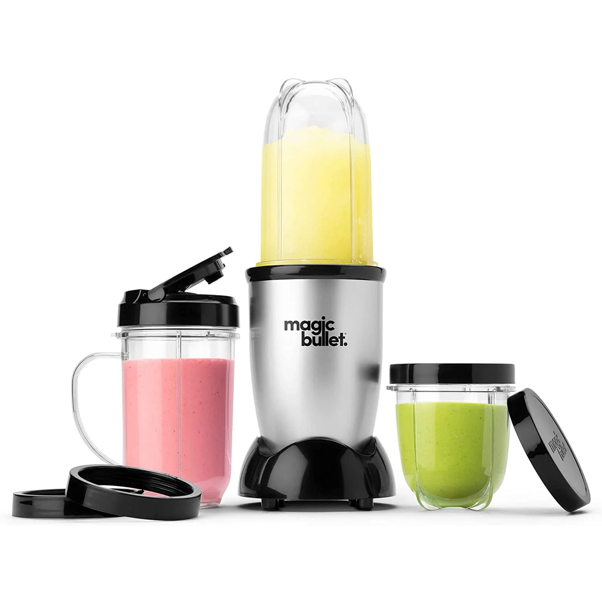 MAGIC BULLET  20 OZ  11 PIECE PERSONAL BLENDER SILVER 250 WATTS