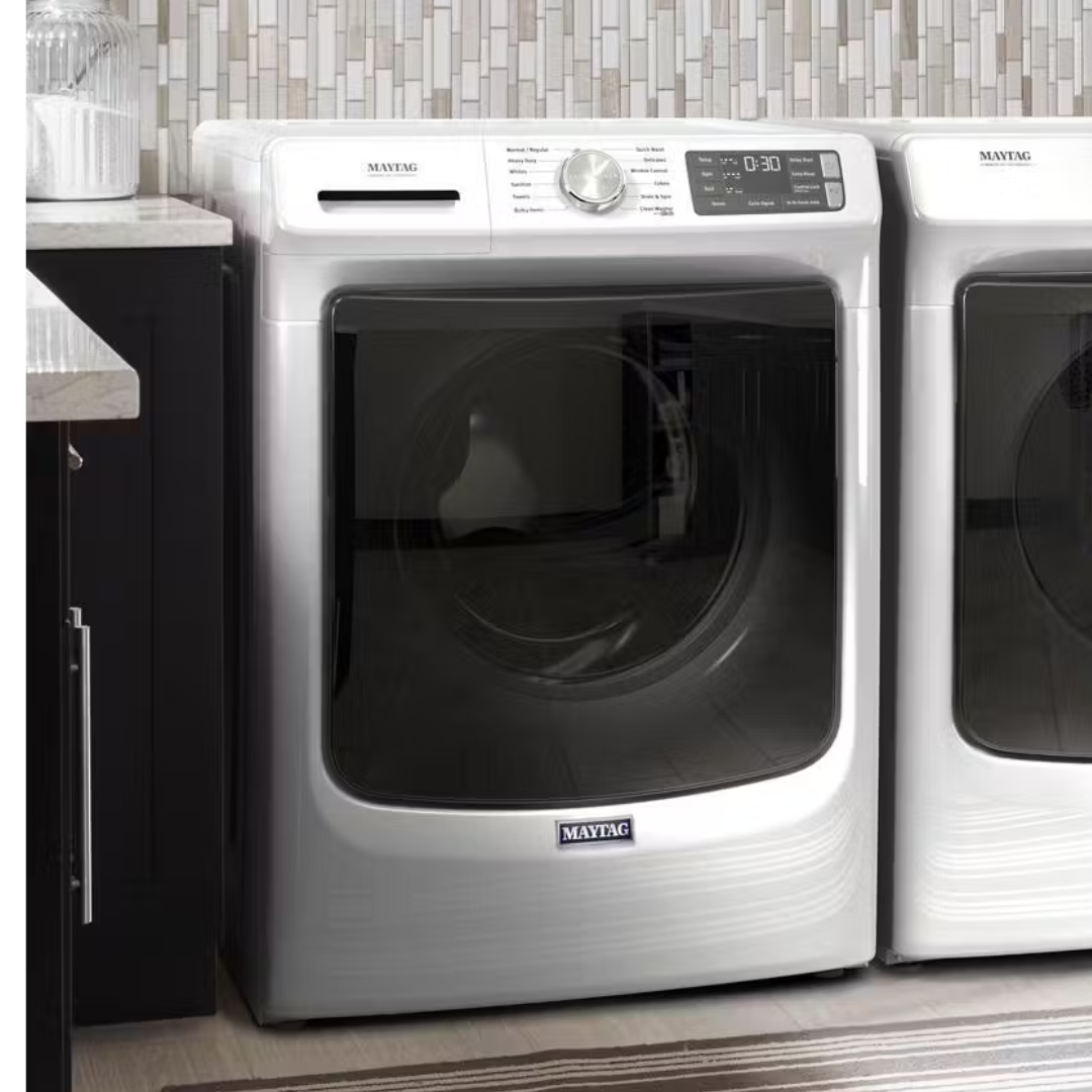 MAYTAG 4.8 CFT FRONT LOAD WASHER WHITE