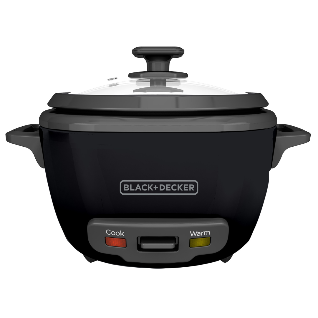 BLACK AND DECKER RICKE COOKER 14 CUPS STEAMER BLACK