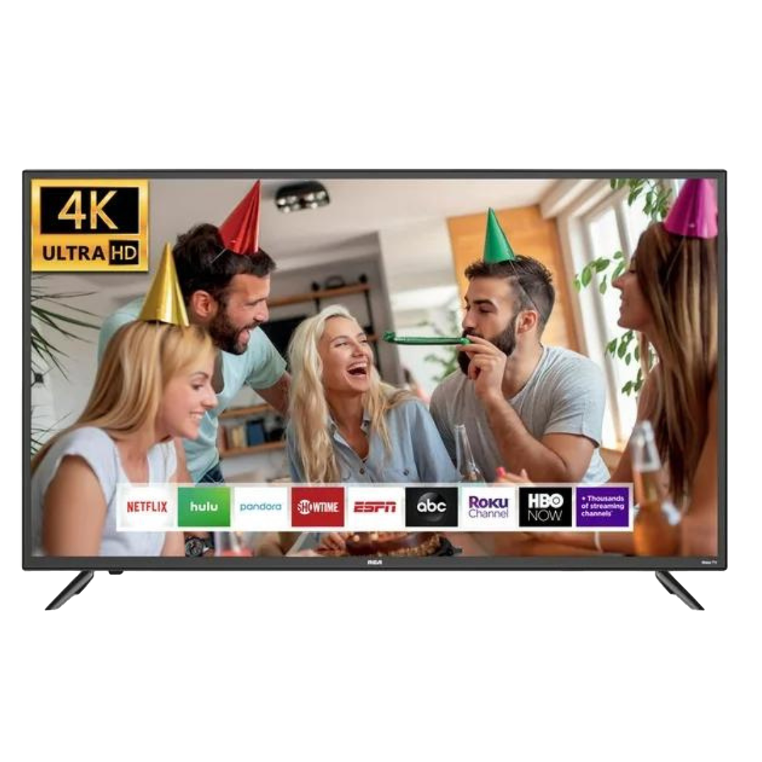 RCA 58" SMART 4K ULTRA HD TELEVISION WITH ROKU