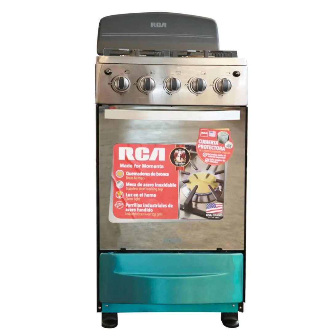 RCA 20" GAS RANGE, INOX