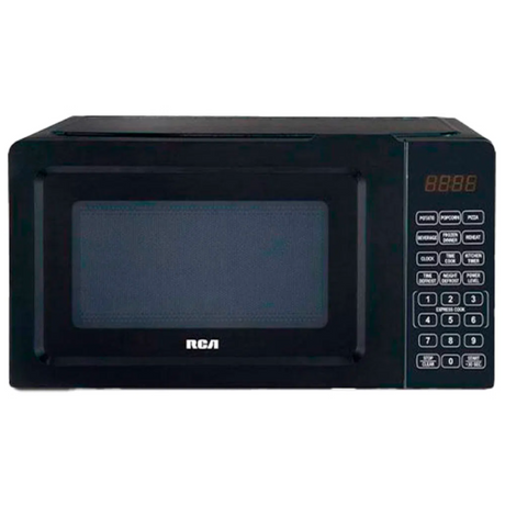 RCA 0.8 CFT MICROWAVE WITH DIGITAL PANEL AND 10 COOKING FUNCTIONS - BLACK