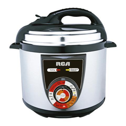 RCA 5 LITRE PRESSURE COOKER - TEMPERATURE CONTROL, PRESSURE RELEASE SYSTEM, DEFROST SETTING WITH SECURITY LID