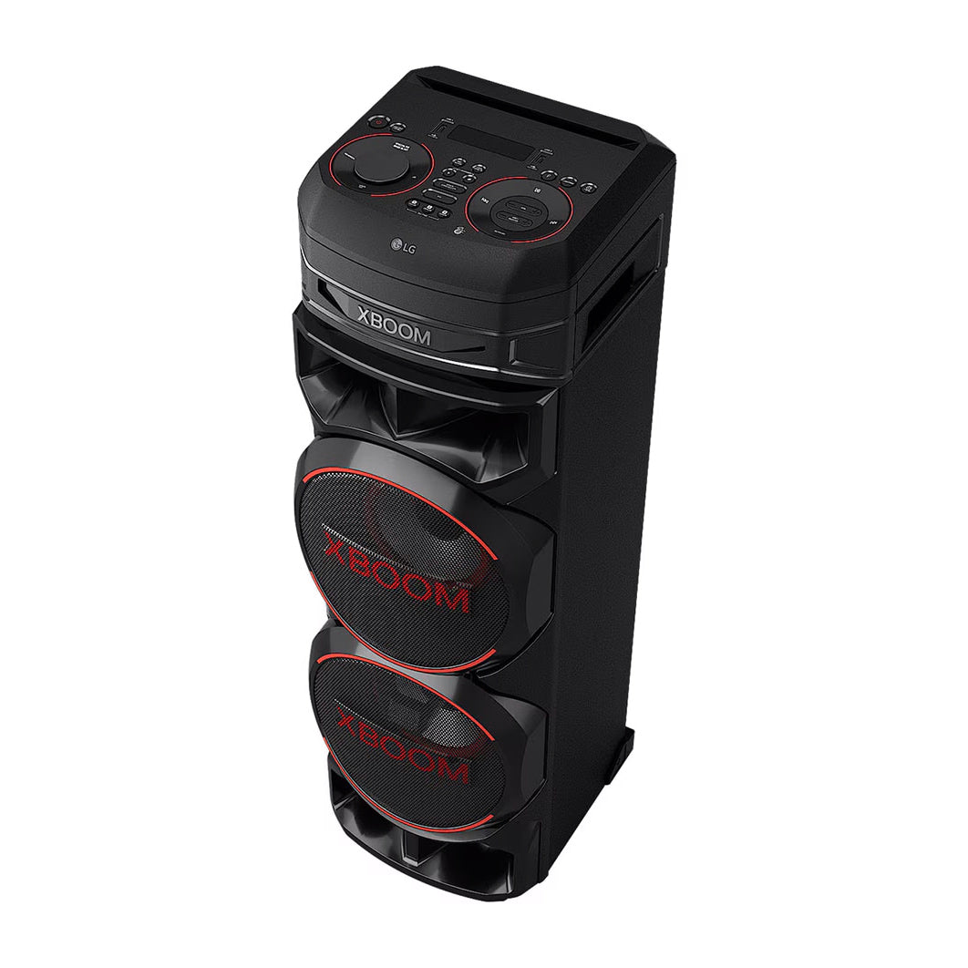 LG XBOOM RNC9 SOUND TOWER | DOUBLE WOOFERS | BASS BOOSTER | KARAOKE STAR | DJ APP AND DJ PAD | SUPER BASS BOOST | MULTI-BLUETOOTH