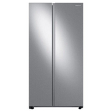 SAMSUNG 23 CFT SMART COUNTER DEPTH SIDE BY SIDE REFRIGERATOR IN STAINLESS STEEL