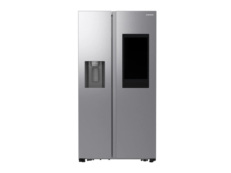 SAMSUNG 26.7 CFT LARGE CAPACITY SIDE BY SIDE REFRIGERATOR TOUCH SCREEN FAMILY HUB™ IN STAINLESS STEEL