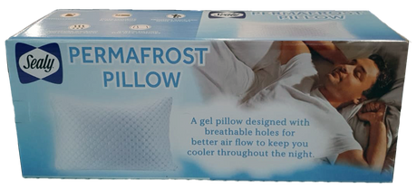 SEALY PERMAFROST GEL PILLOW QUEEN