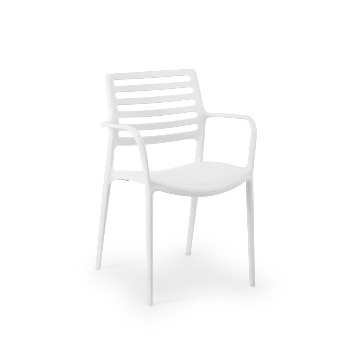 LOUISE XL ARM CHAIR - IVORY WHITE