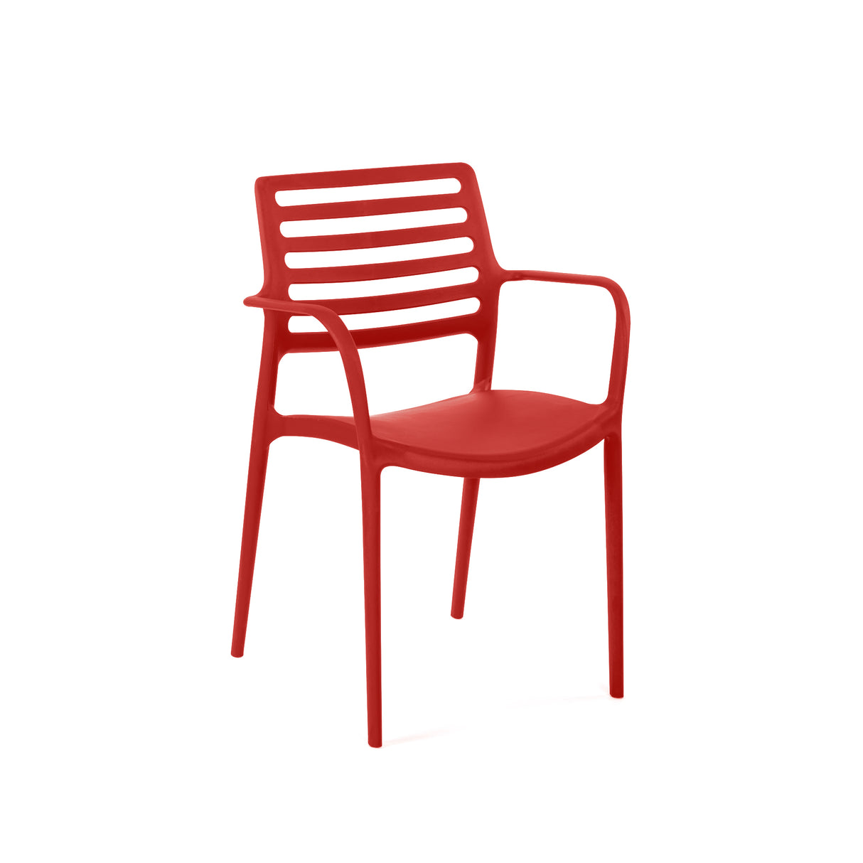 LOUISE XL ARM CHAIR - RED