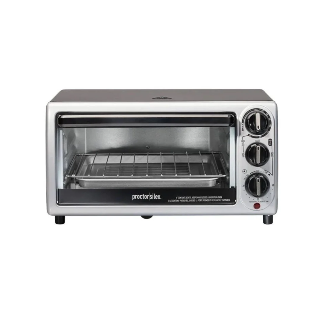 PROCTOR SILEX TOASTER OVEN SILVER