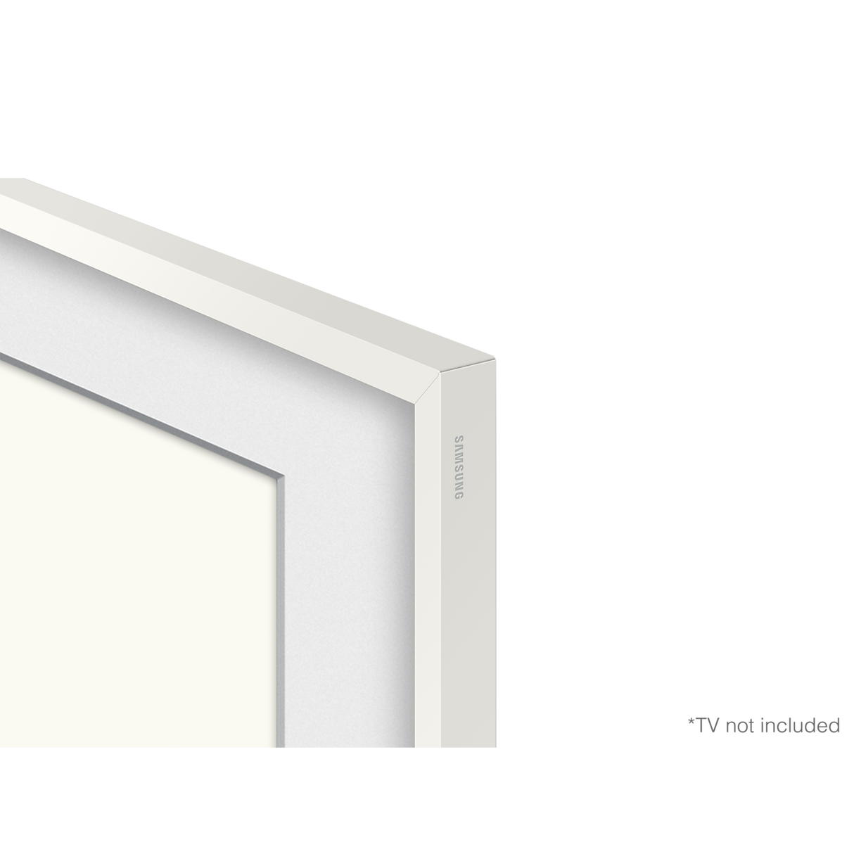 THE FRAME 75" MODERN WHITE BEZEL