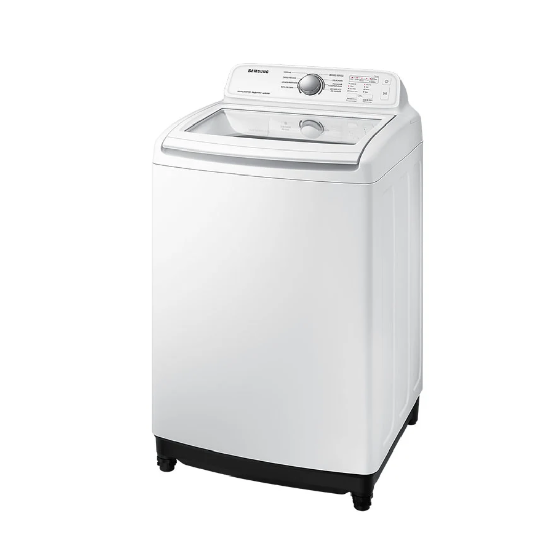 SAMSUNG 19 KG STAINLESS STEEL DRUM WHITE WASHER