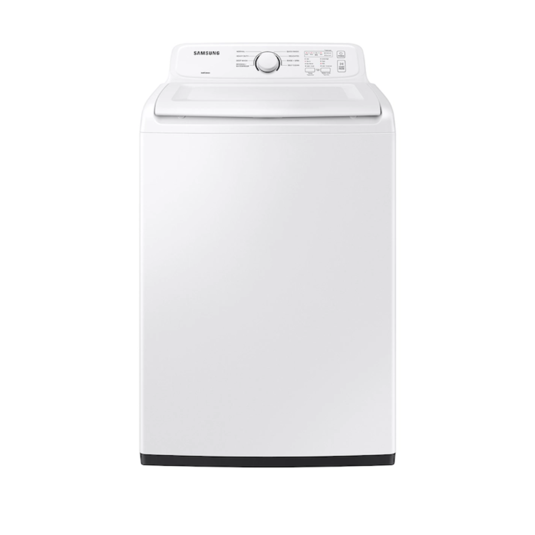 SAMSUNG TOP LOAD WASHER 4.0 CFT. WITH ACTIVEWAVE™ AGITATOR AND SOFT CLOSE LID IN WHITE