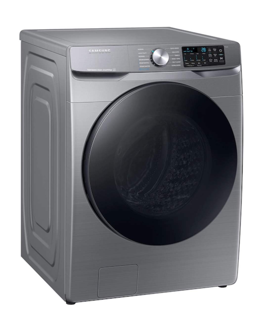 SAMSUNG 4.5 CFT LARGE CAPACITY FRONT LOAD WASHER WITH SUPER SPEED WASH - SILVER