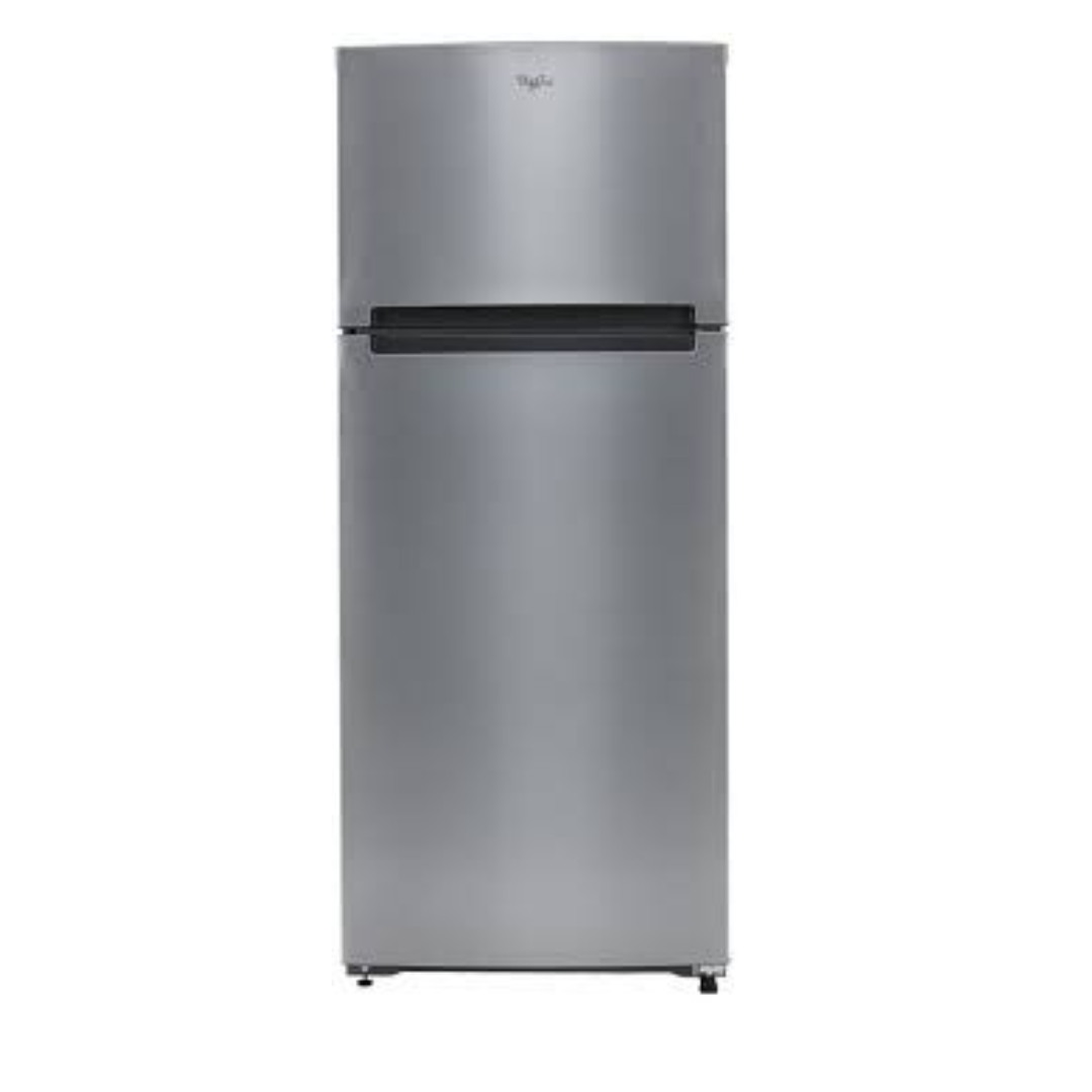 WHIRLPOOL 18 CFT TOP MOUNT REFRIGERATOR STAINLESS STEEL