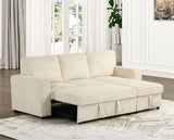 YVES SECTIONAL W/ REVERSIBLE CHAISE W/ STORAGE BACKREST AND PULLOUT SLEEPER