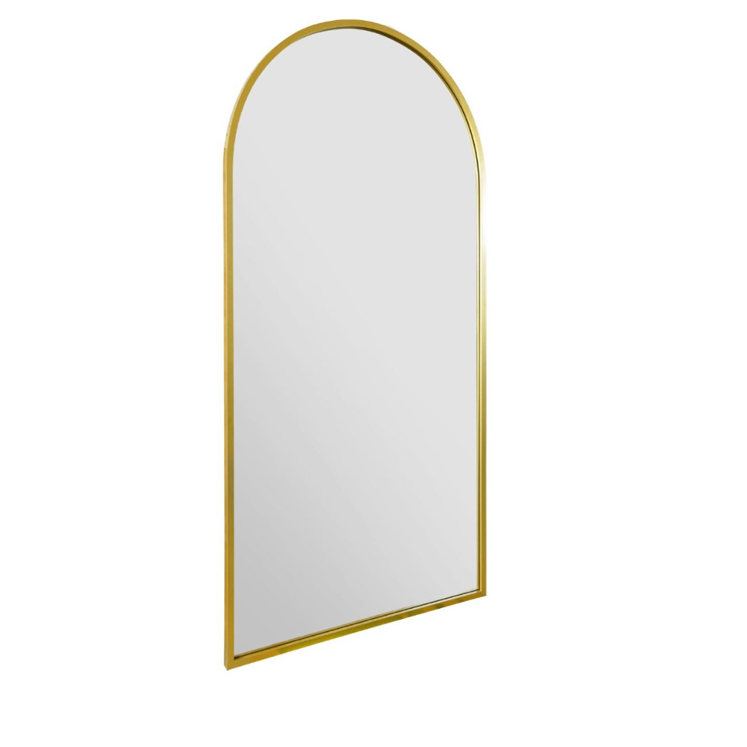 GOLDEN ARCHED WALL MIRROR