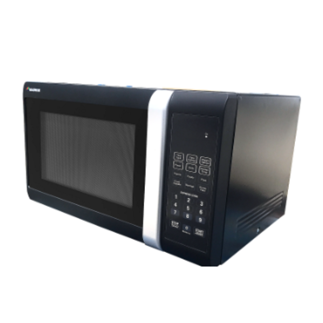 MAGNUM 0.7 CFT BLACK COUNTER TOP MICROWAVE 10 POWER LEVELS AUTO COOK CHILD LOCK