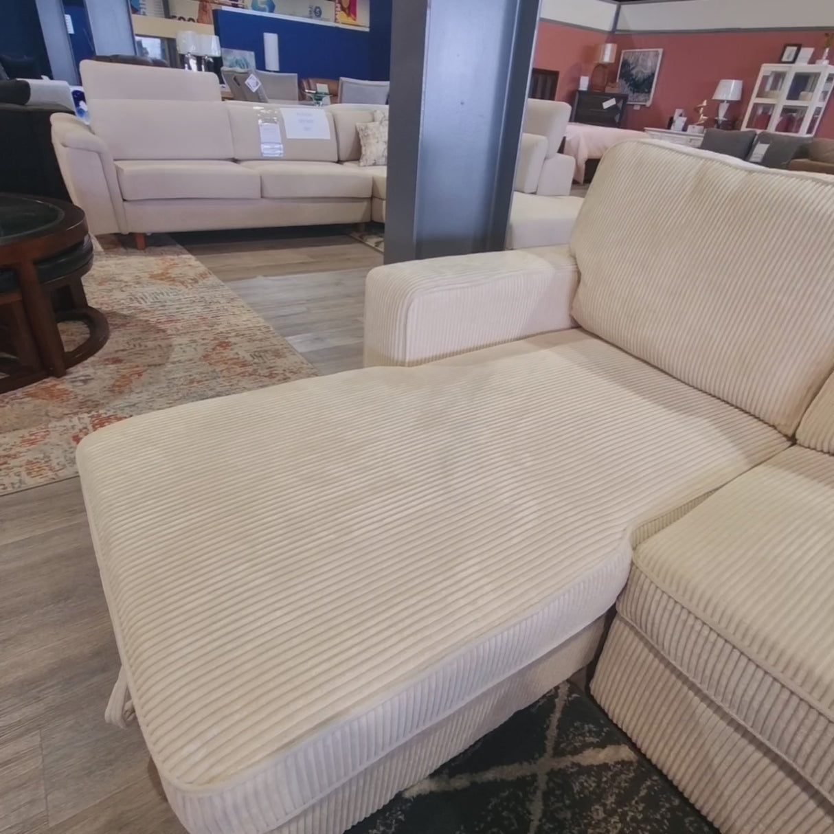 YVES SECTIONAL W/ REVERSIBLE CHAISE W/ STORAGE BACKREST AND PULLOUT SLEEPER