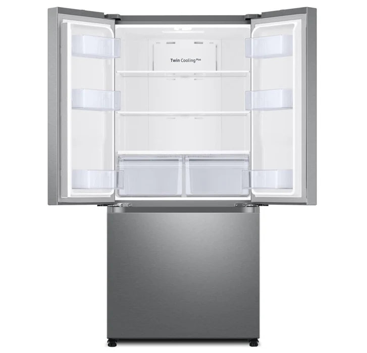 SAMSUNG REFRIGERATOR 18 CFT, AUTO ICE MAKER, COUNTER DEPTH, TWIN COOLING, WIFI