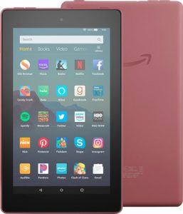 AMAZON FIRE HD 8 TABLET, 8" HD DISPLAY, 32 GB, DESIGNED FOR PORTABLE