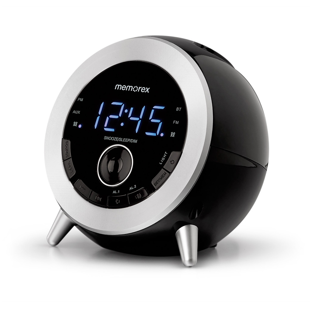 memorex mini alarm clock radio clock radio